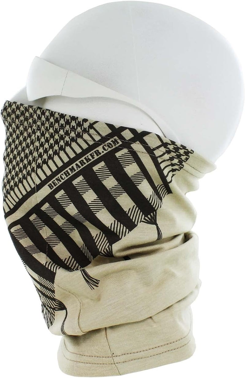 Benchmark FR Flame Resistant Face Mask Neck Gaiter - CAT2 - Made in the USA - Image 4